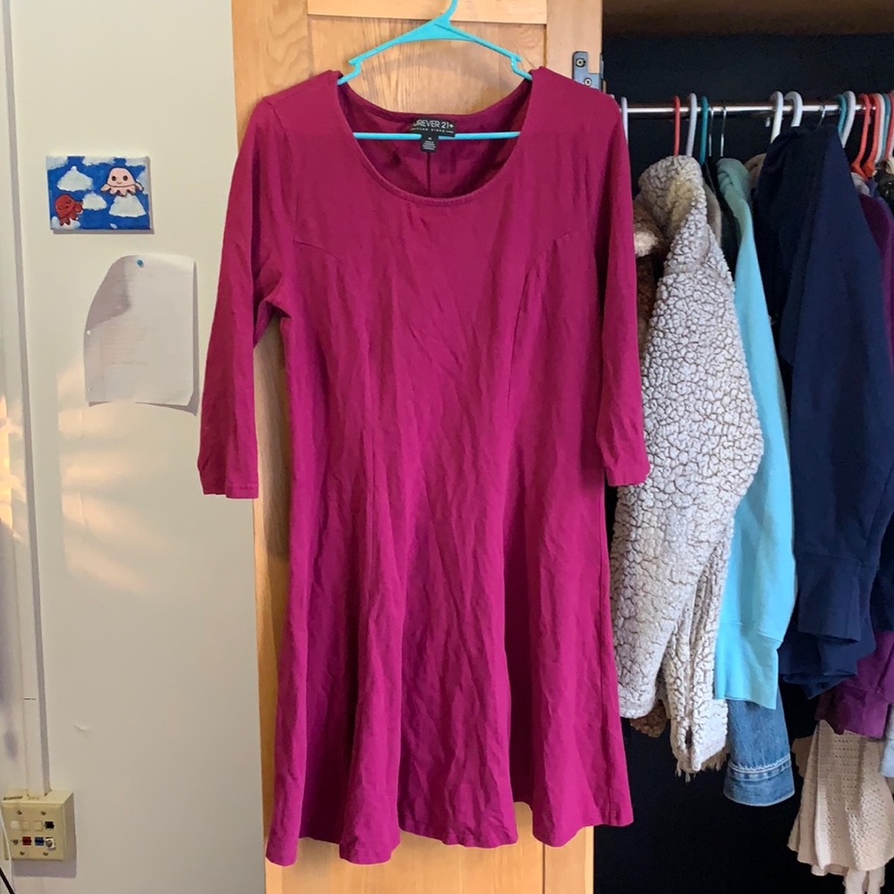 Forever 21 1x Long Sleeve Dress- light use